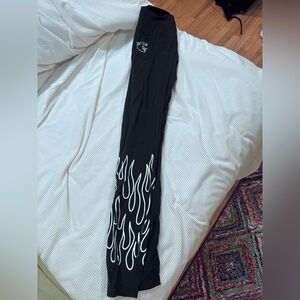 Kill Crew flame black leggings